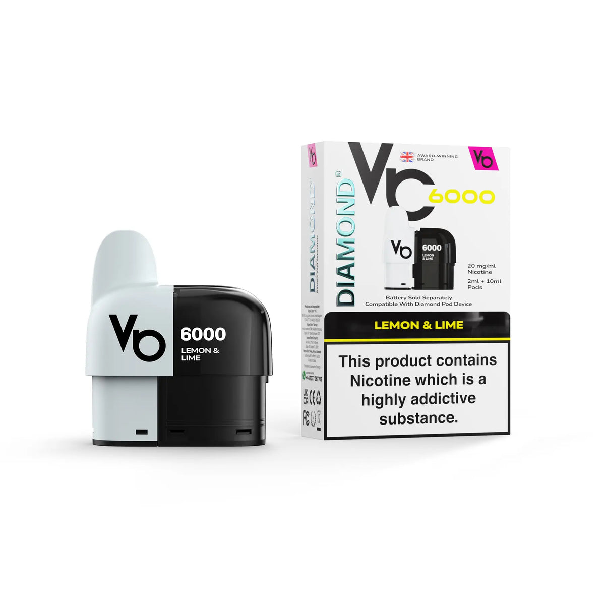 Vapes Bar Diamond 6000 Replacement Pods