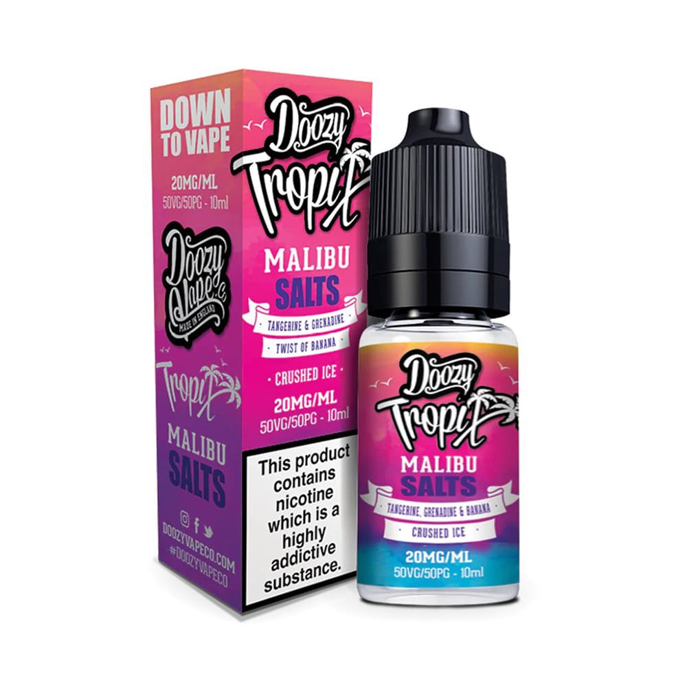 MALIBU 10ml Nicotine Salt E-Liquid by Doozy Vape Co