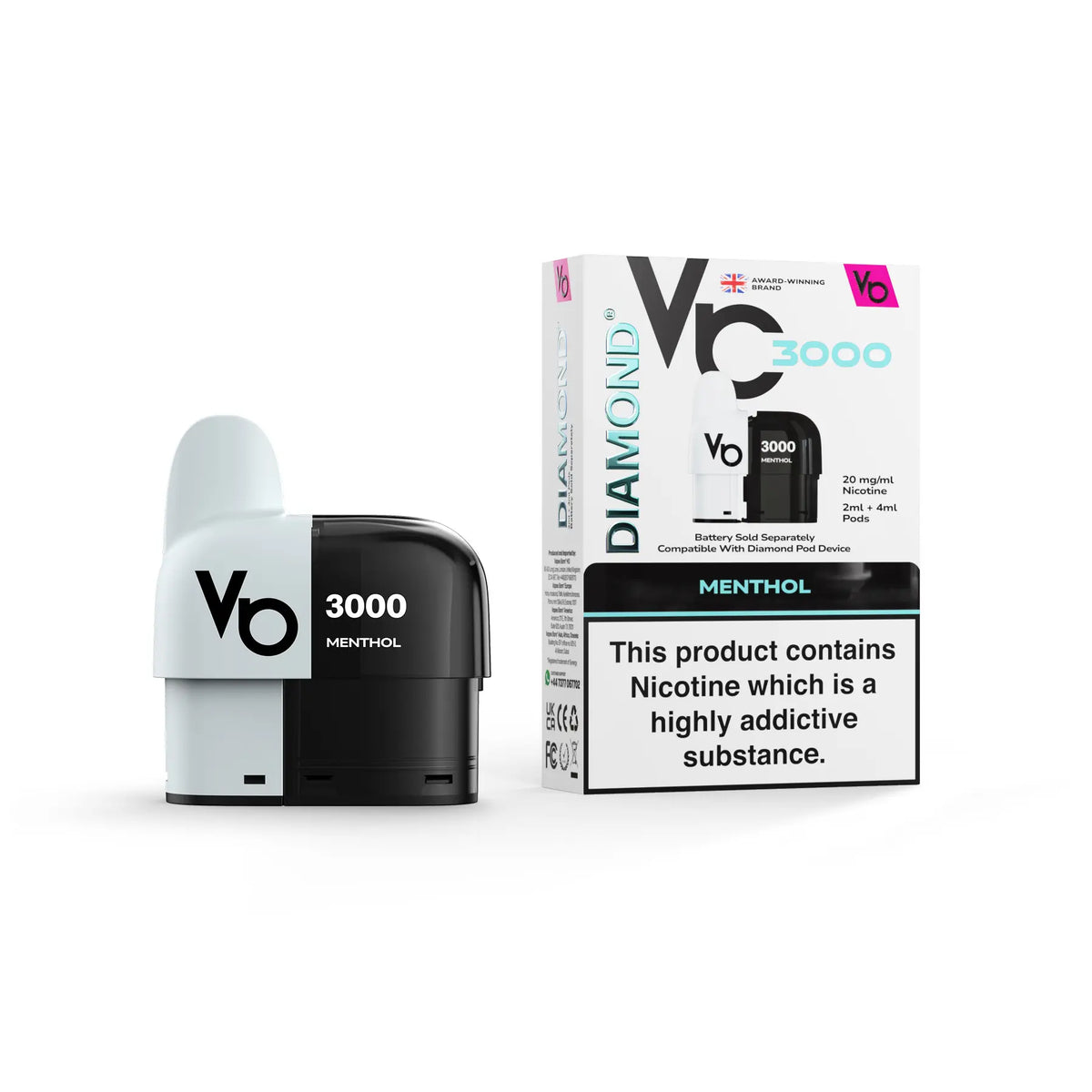 Vapes Bar Diamond 3000 Refill Pods