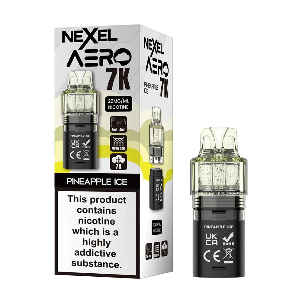 Nexel Aero 7K Prefilled Pod - Pineapple Ice