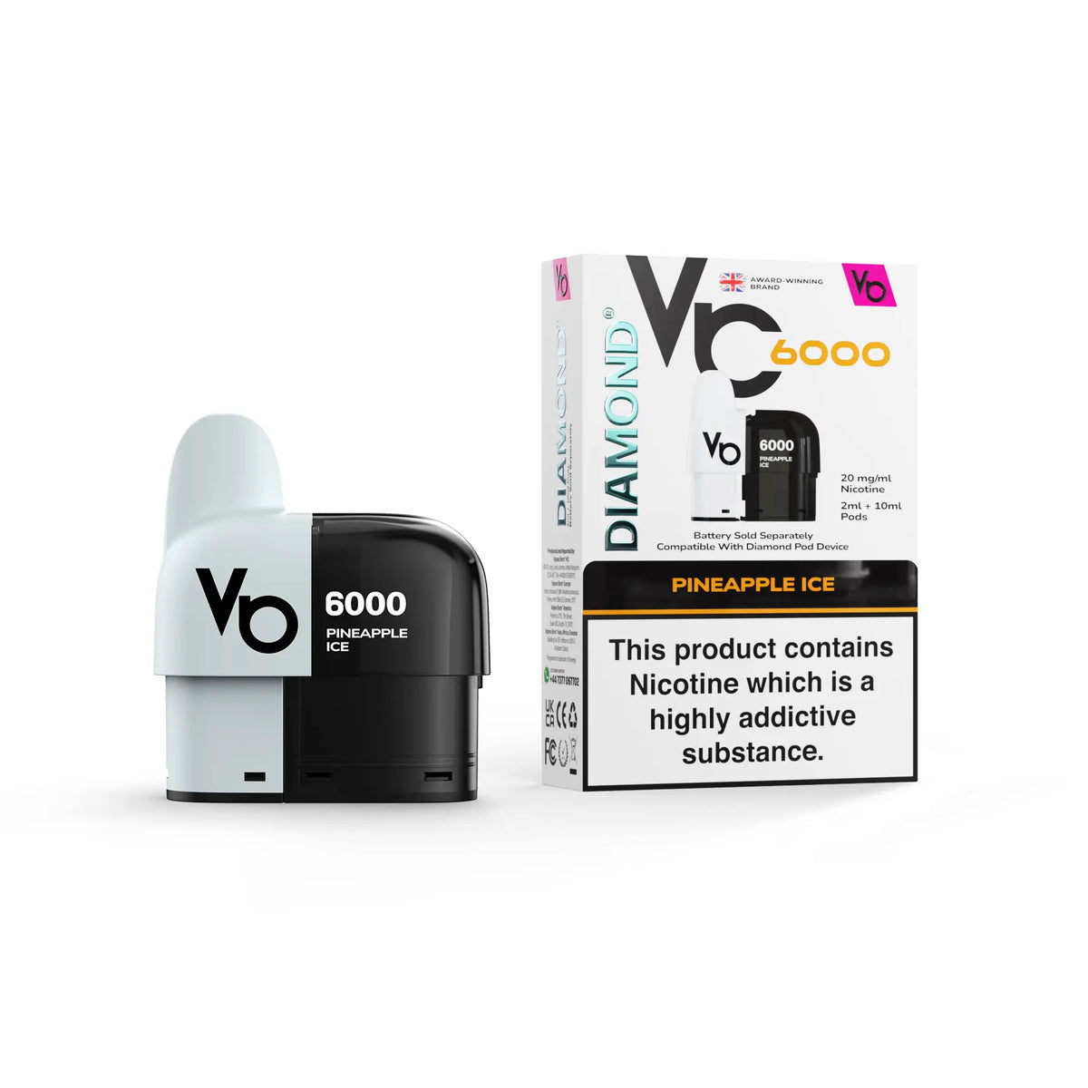 Vapes Bar Diamond 6000 Replacement Pods