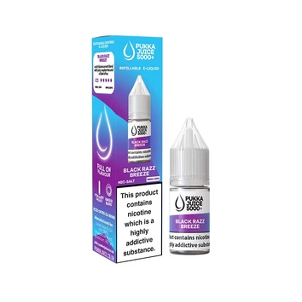 Pukka Juice 5000+ 10ml Nic Salt E Liquid