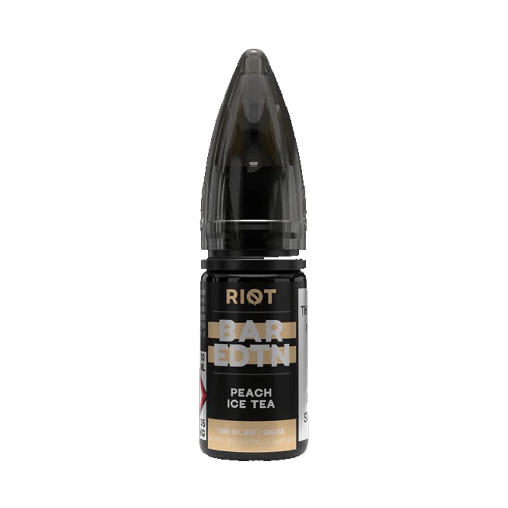 Peach Ice Tea Riot Squad BAR EDTN 10ml Nic Salt E Liquid