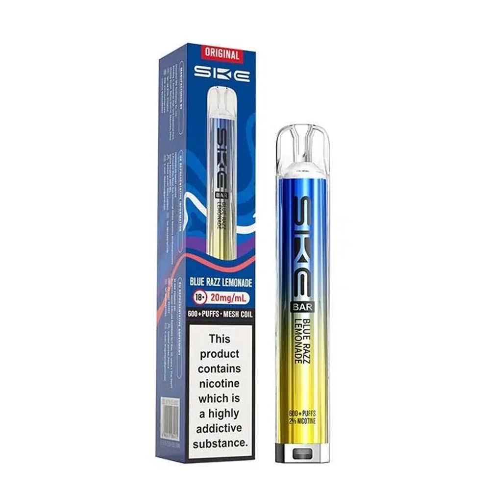SKE Crystal Original 600 Pod Kit - Blue Razz Lemonade