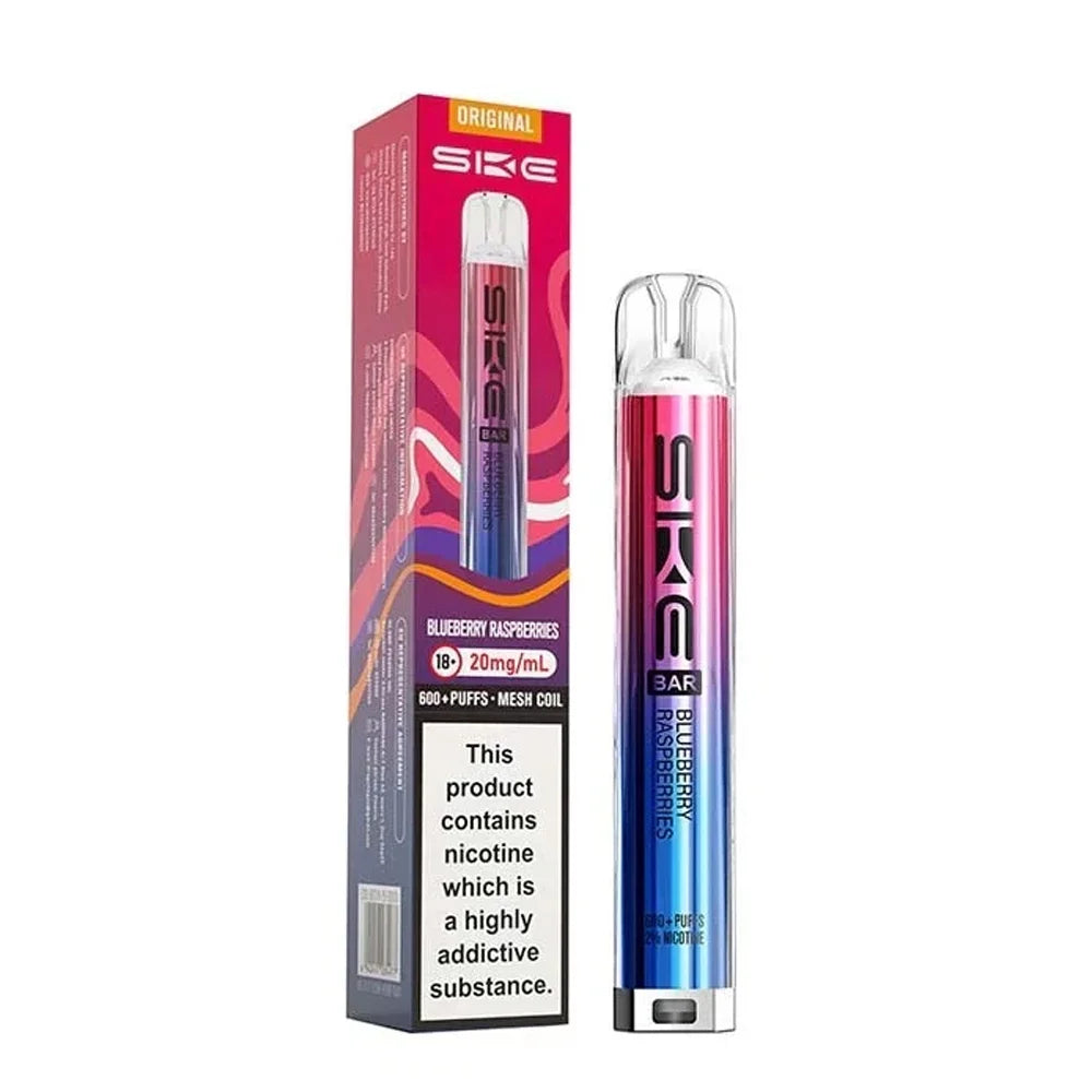 SKE Crystal Original 600 Pod Kit - Blueberry Raspberries