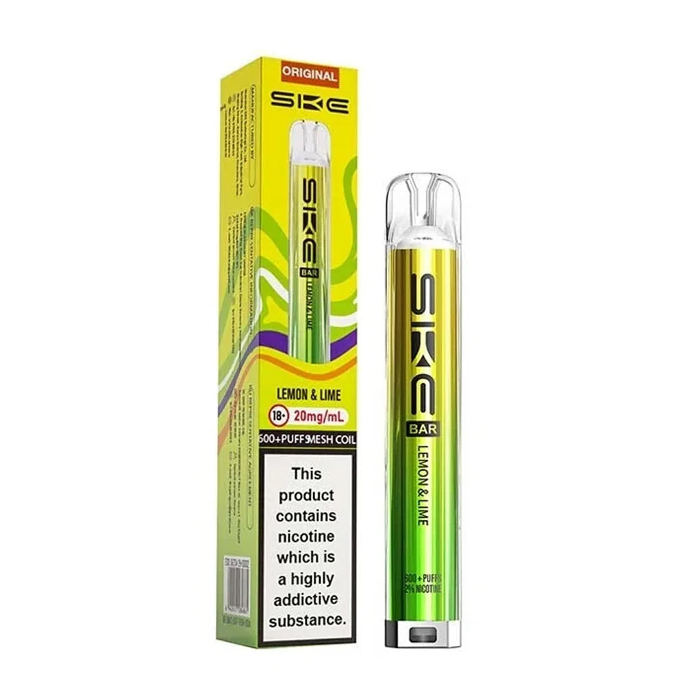 SKE Crystal Original 600 Pod Kit - Lemon & Lime