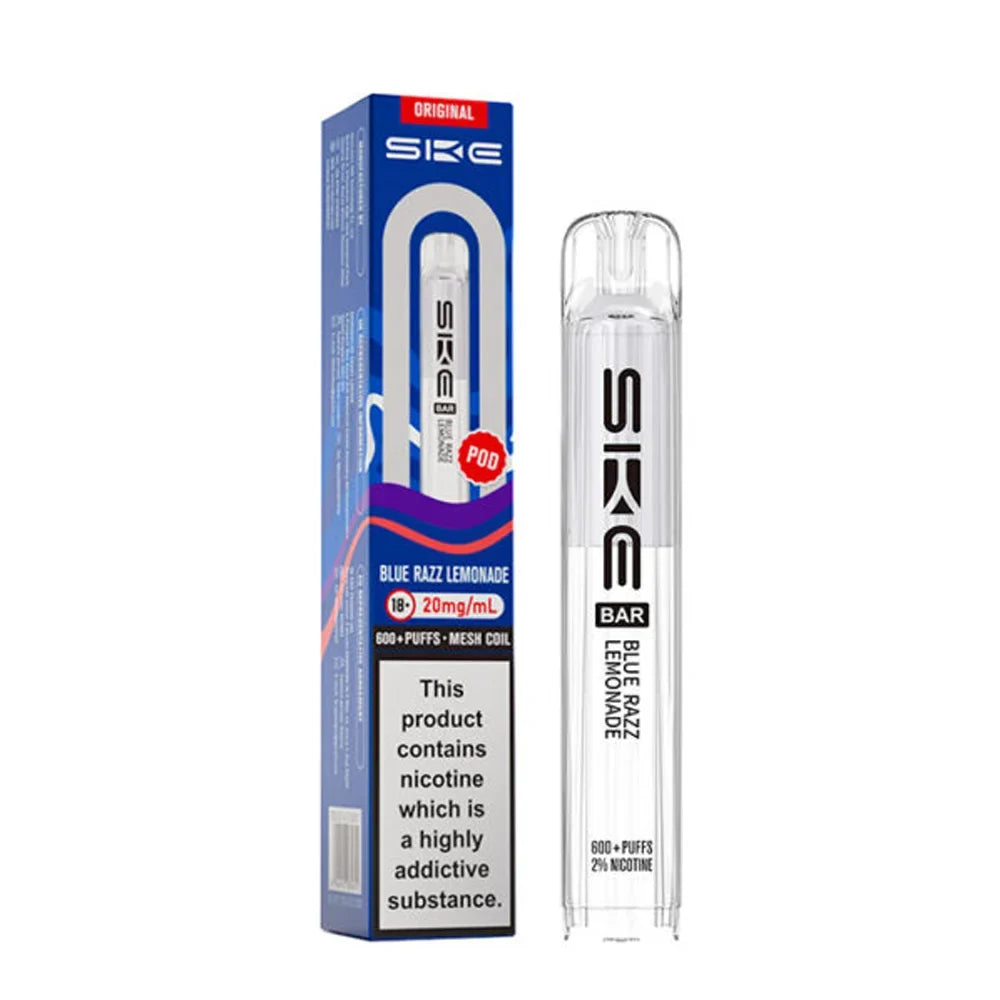 SKE Crystal Original 600 Prefilled Pods - Blue Razz Lemonade