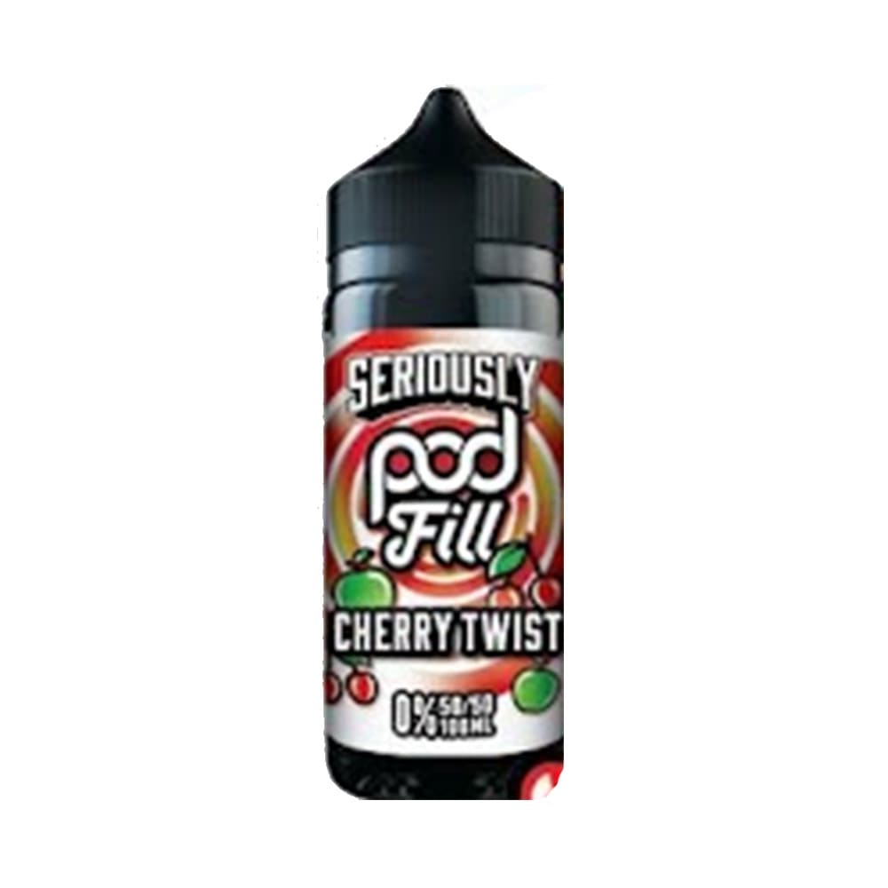 Cherry Twist Doozy 100ml Seriously Pod Fill 50/50 Shortfill
