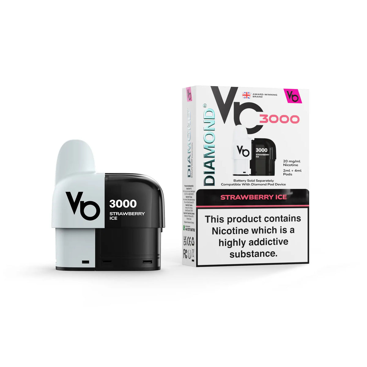 Vapes Bar Diamond 3000 Refill Pods
