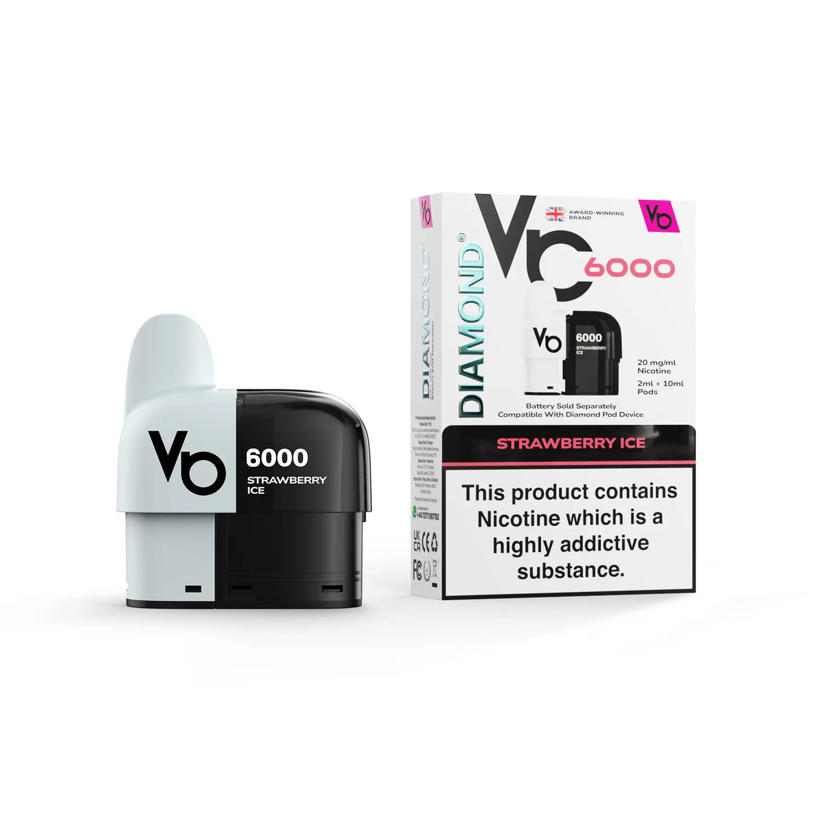 Vapes Bar Diamond 6000 Replacement Pods
