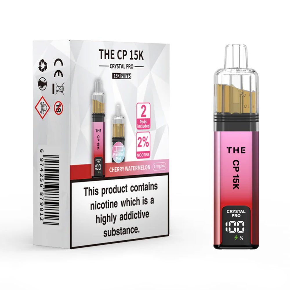 The Crystal Pro CP 15K Prefilled Pod Kit - Cherry Watermelon