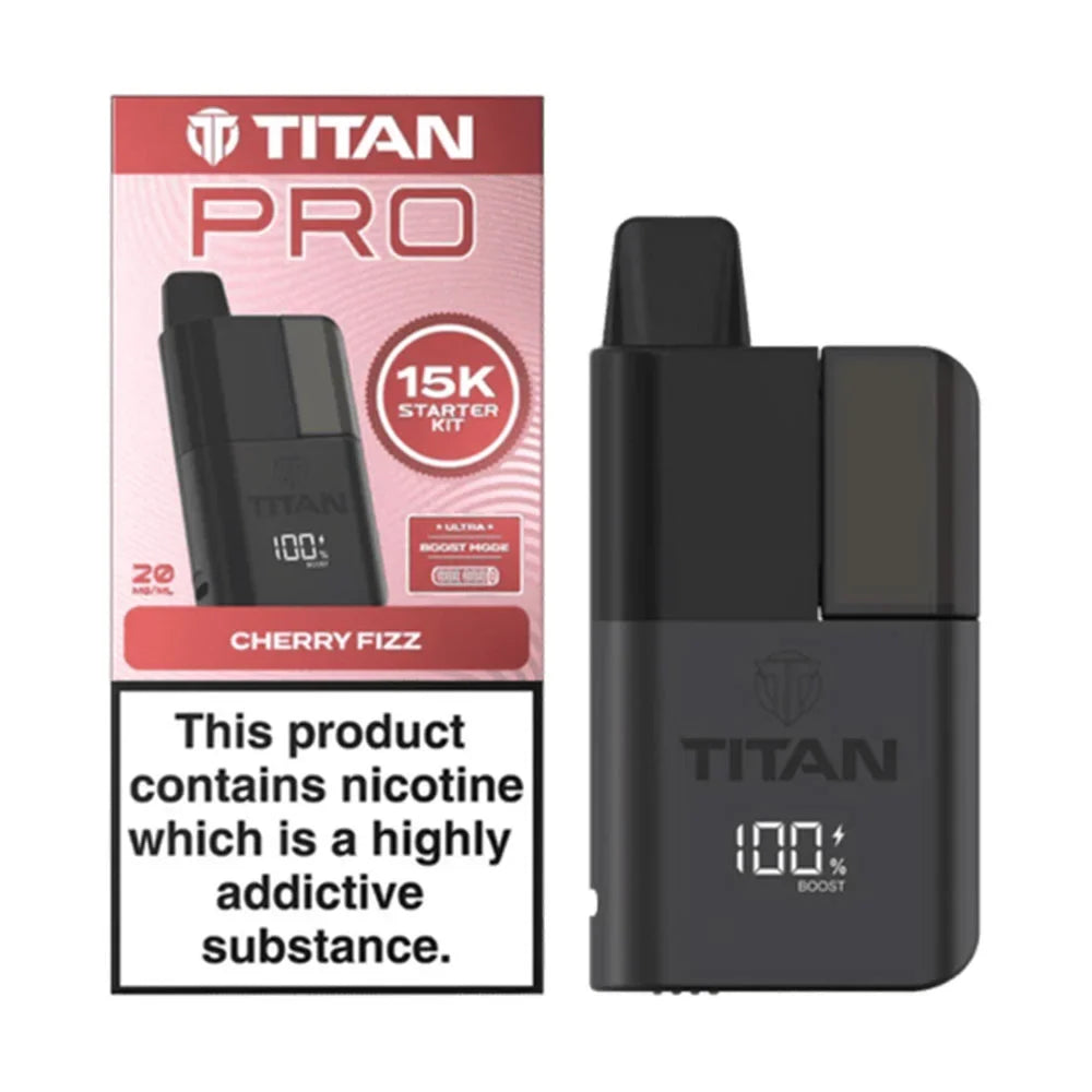 Titan Pro 15K Prefilled Pod Kit - Cherry Fizz