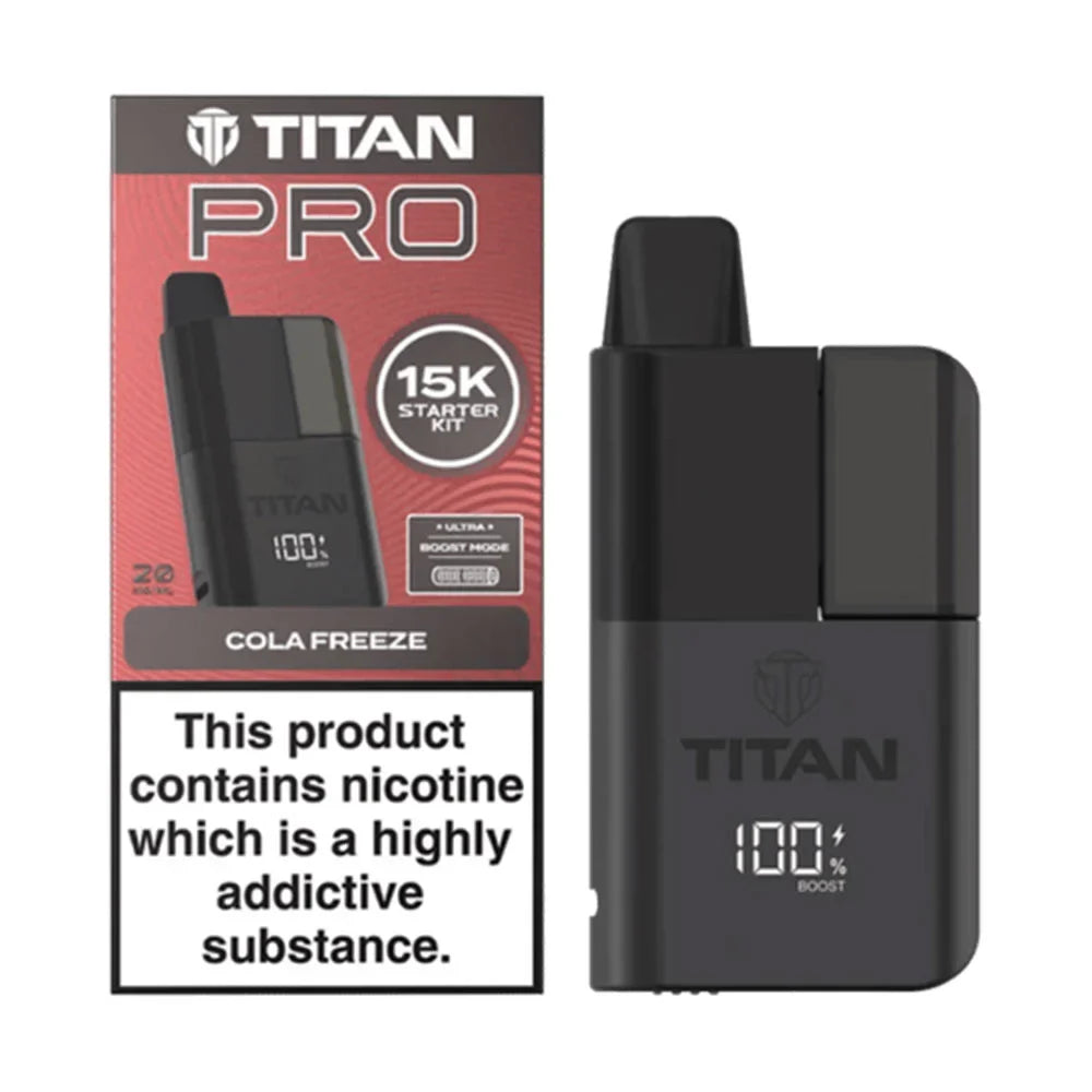 Titan Pro 15K Prefilled Pod Kit - Cola Freeze