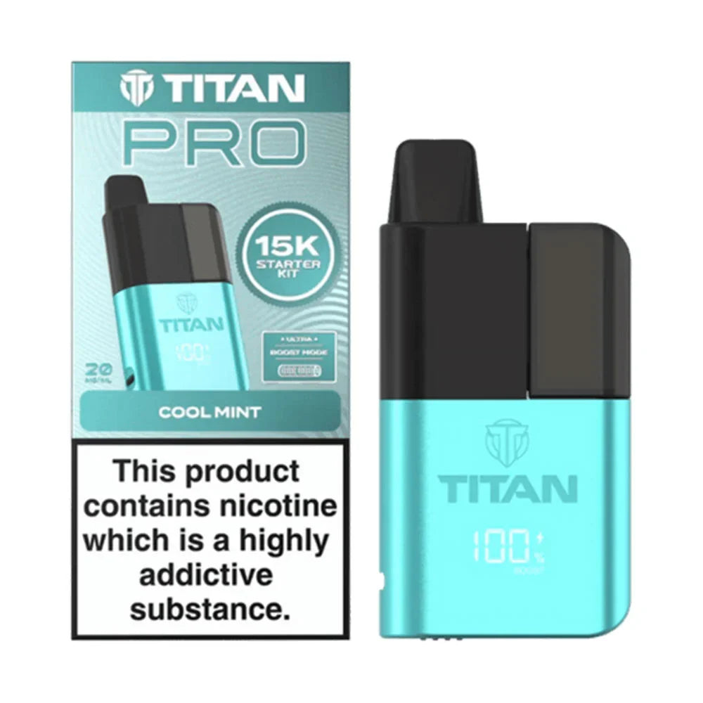 Titan Pro 15K Prefilled Pod Kit - Cool Mint