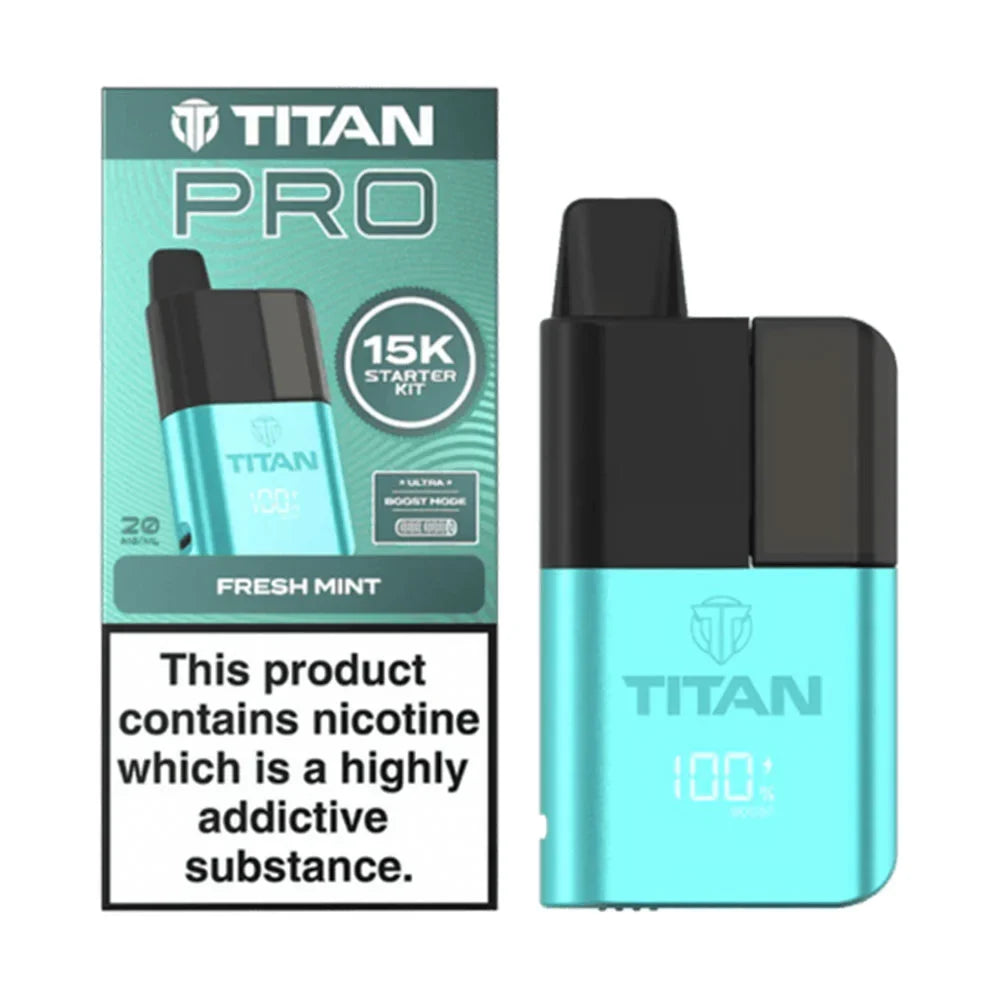 Titan Pro 15K Prefilled Pod Kit - Fresh Mint