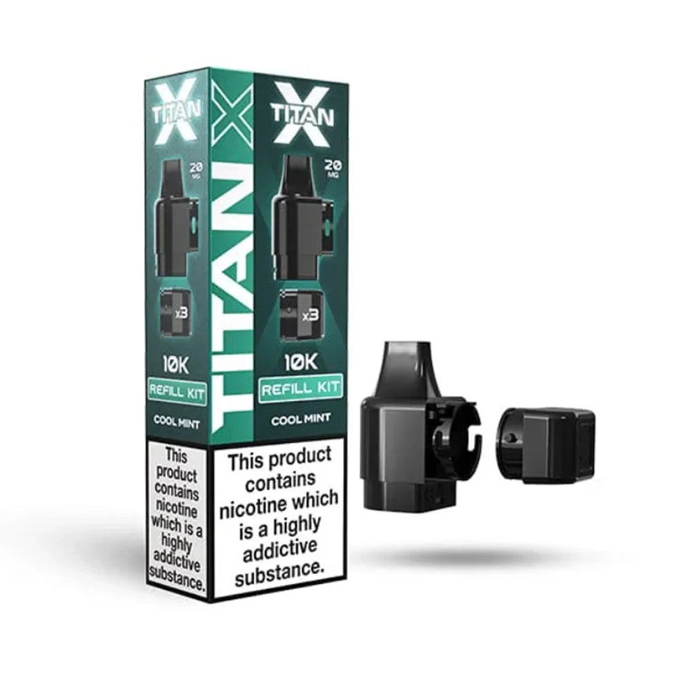 Titan X Prefilled Pods - Cool Mint