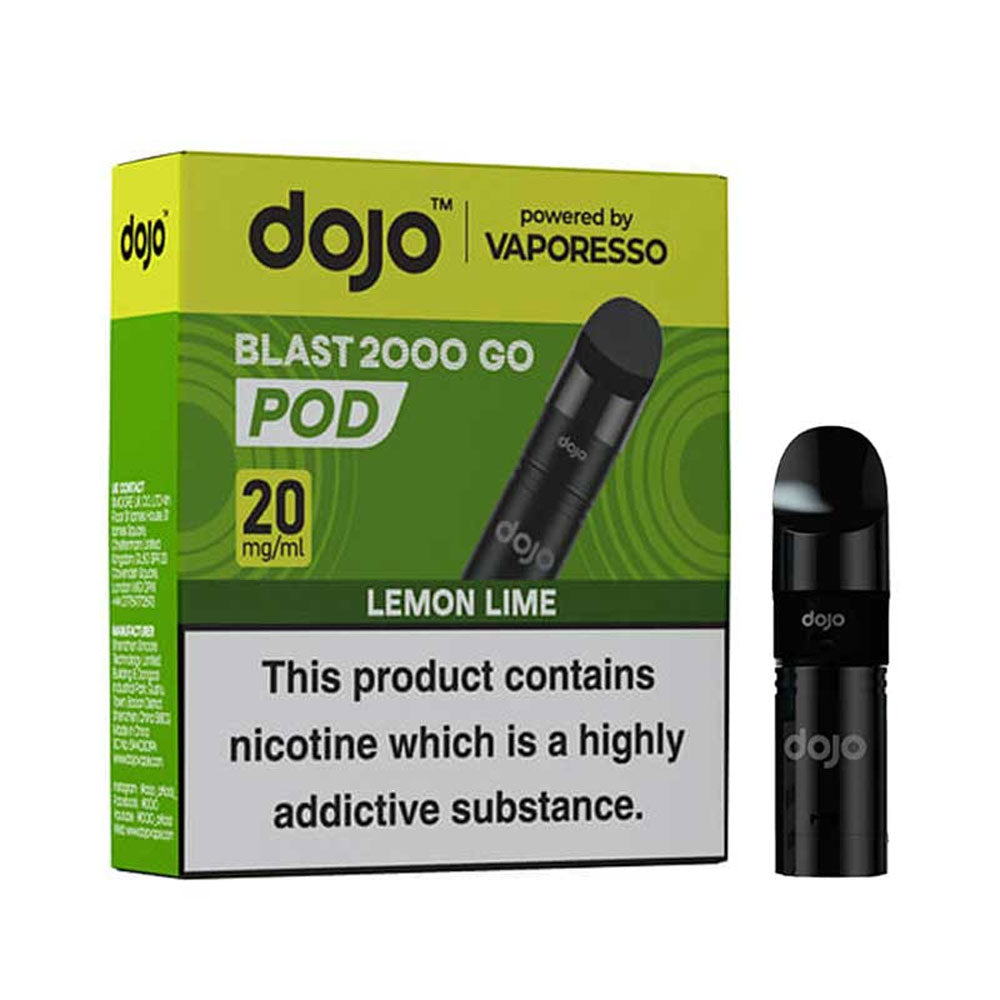 Vaporesso Dojo Blast 2000 Go Replaceable Pod - Lemon Lime
