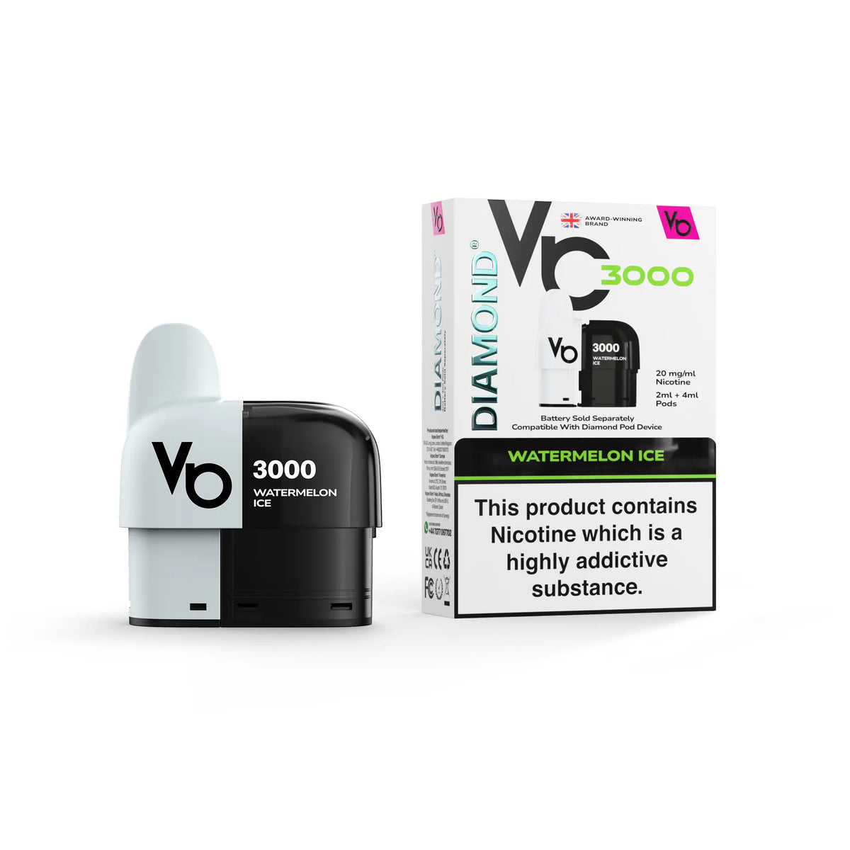 Vapes Bar Diamond 3000 Refill Pods