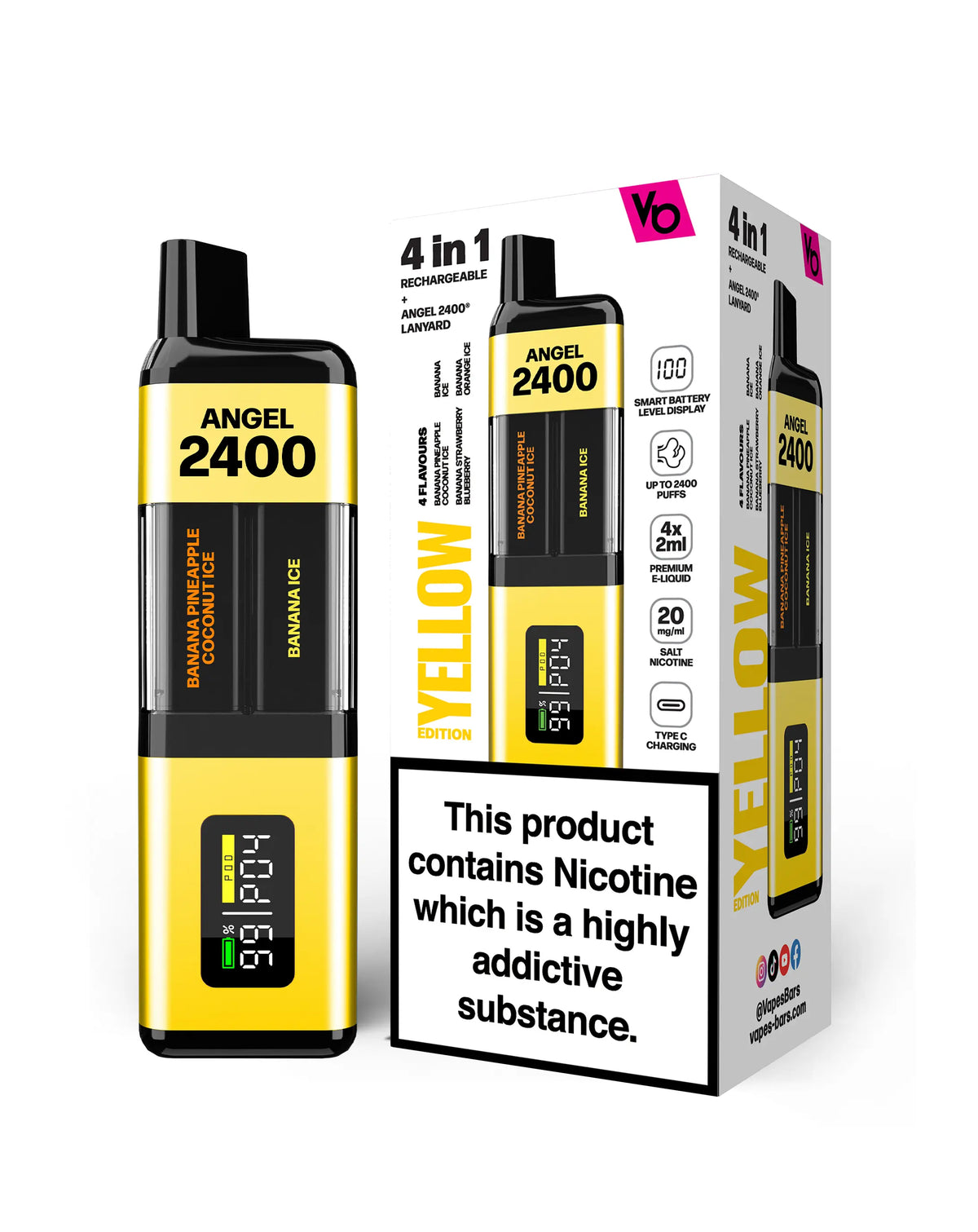 Angel 2400 Kit by Vapes Bars