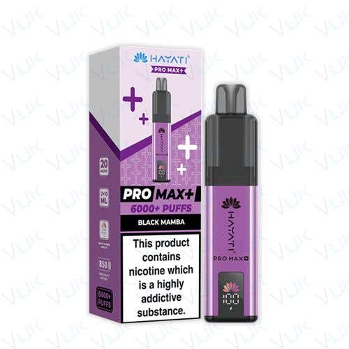 Hayati Pro Max Plus 6000 Prefilled Pod Kit - Blackcurrant Lemonade Flavour