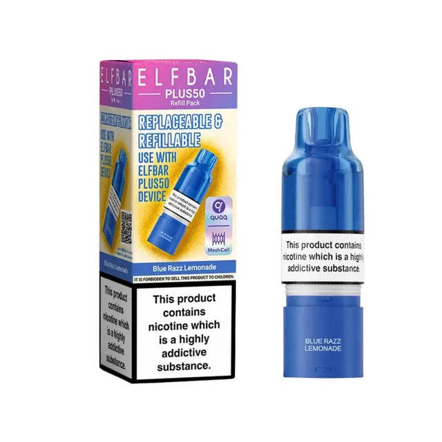 Elf Bar Plus 50 Prefilled Pods