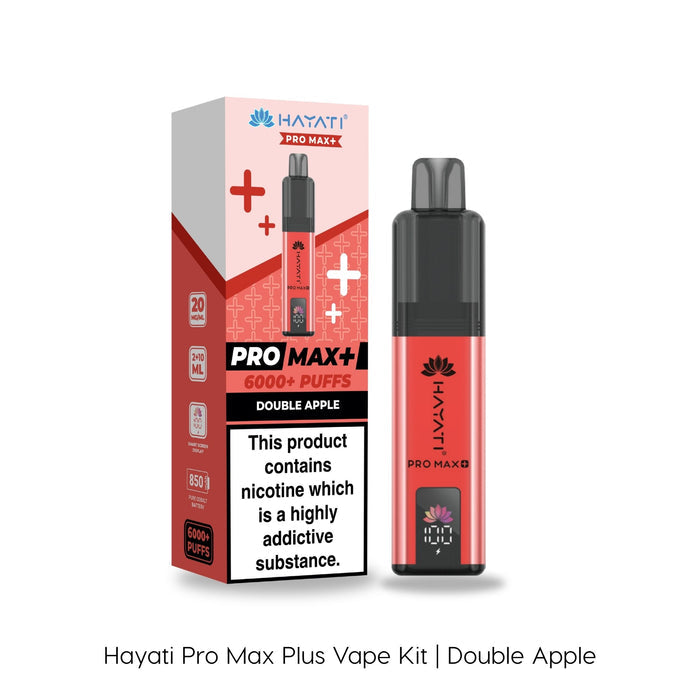 Hayati Pro Max Plus 6000 Prefilled Pod Kit - Double Apple Flavour