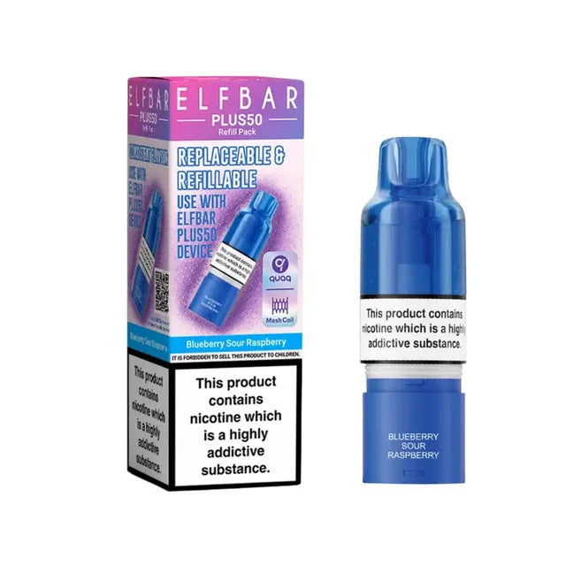 Elf Bar Plus 50 Prefilled Pods