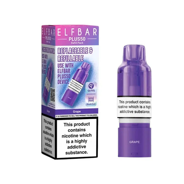 Elf Bar Plus 50 Prefilled Pods