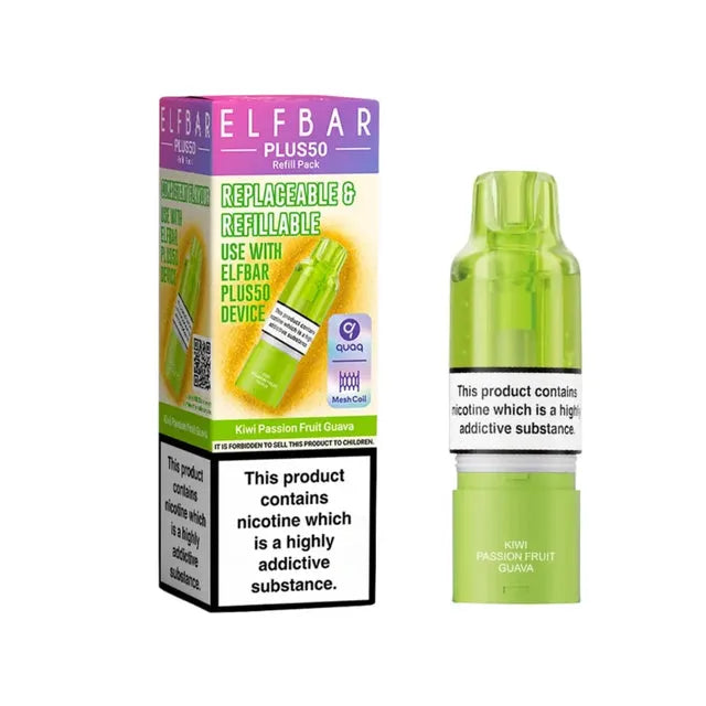 Elf Bar Plus 50 Prefilled Pods