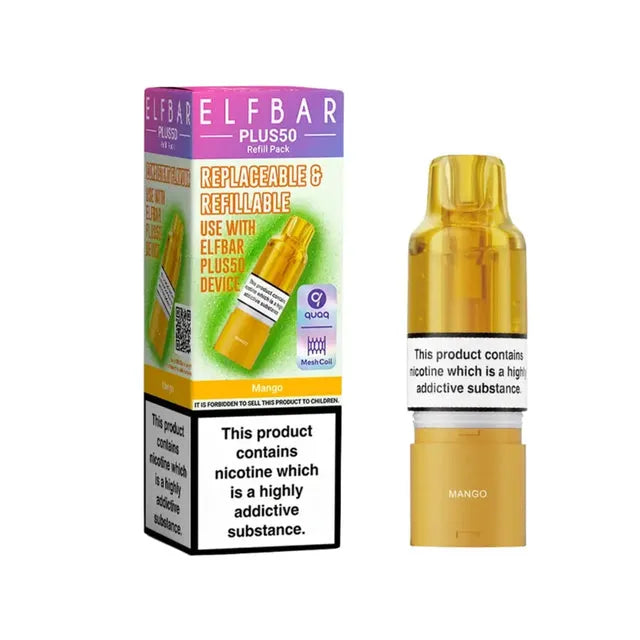 Elf Bar Plus 50 Prefilled Pods