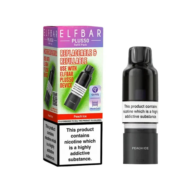 Elf Bar Plus 50 Prefilled Pods