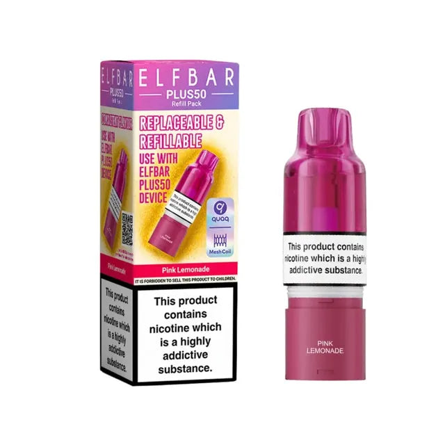Elf Bar Plus 50 Prefilled Pods
