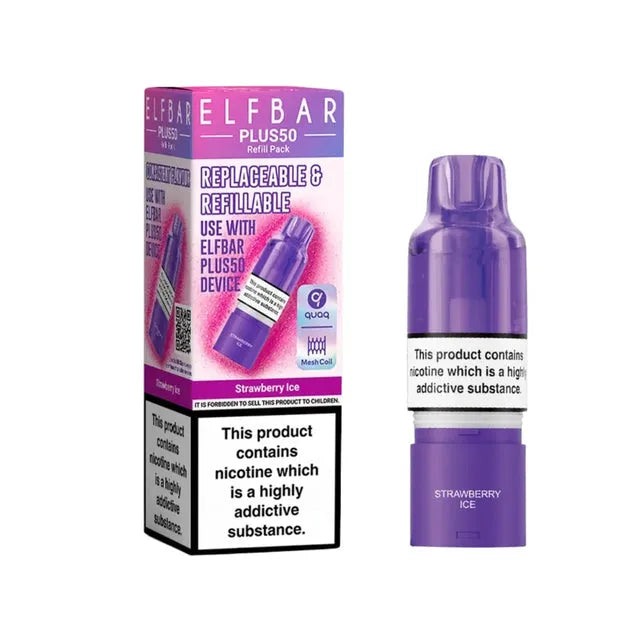 Elf Bar Plus 50 Prefilled Pods