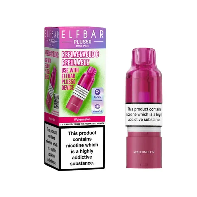Elf Bar Plus 50 Prefilled Pods