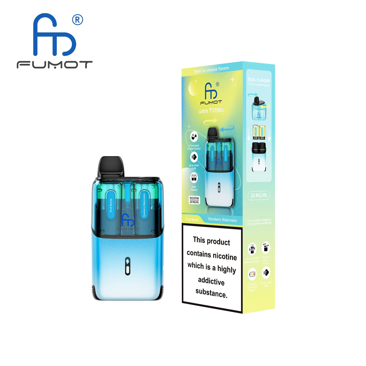 RandM Fumot T32000 Ultra Prefilled Pod Kit