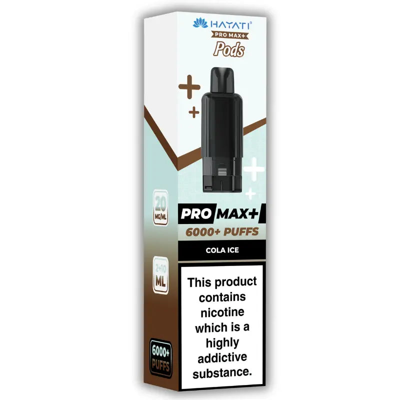 Hayati Pro Max Plus 6K Prefilled Pods - Cola Ice - Cola Ice Flavor Pods