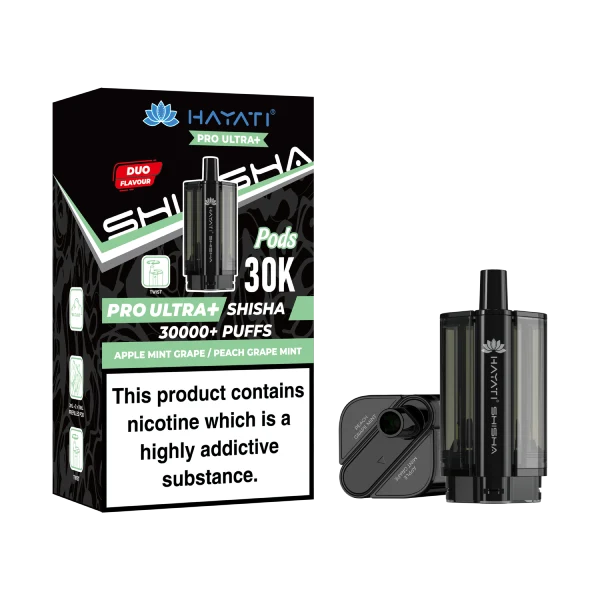 Hayati Pro Ultra Plus Shisha 30K Pods