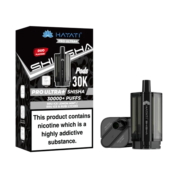 Hayati Pro Ultra Plus Shisha 30K Pods