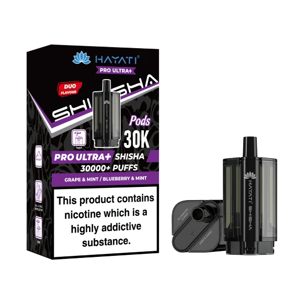 Hayati Pro Ultra Plus Shisha 30K Pods