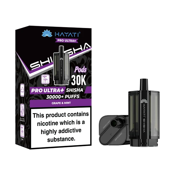 Hayati Pro Ultra Plus Shisha 30K Pods