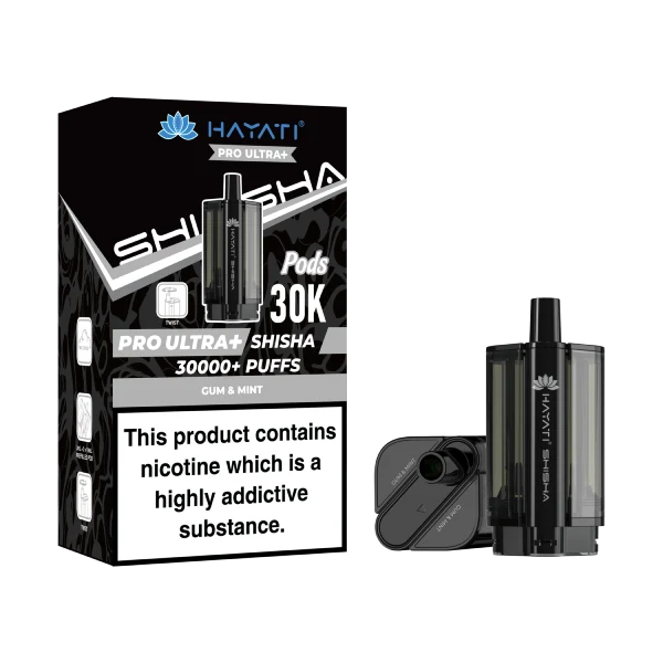 Hayati Pro Ultra Plus Shisha 30K Pods