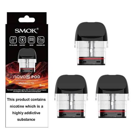 Smok Novo 5 Replacement Pods Cartridge 2ml (Pack of 3)
