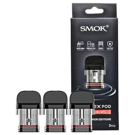 Smok Novo 2X Replacement Pods Cartridge 2ml (Pack of 3)