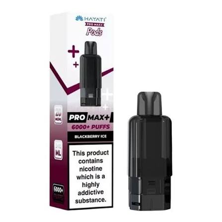 Hayati Pro Max Plus 6K Prefilled Pods - BlackBerry Ice - BlackBerry Ice Flavor Pods
