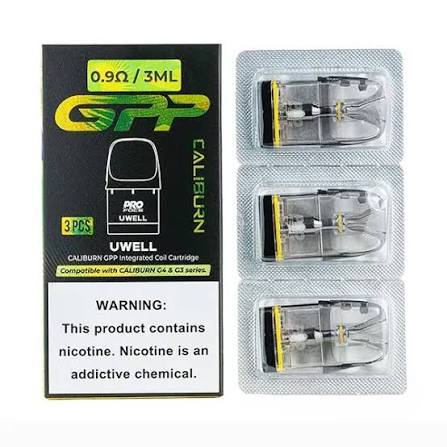 Uwell Caliburn GPP Replacement Pod (Pack of 3) - 0.4 Ohm