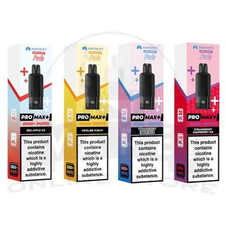 Hayati Pro Max Plus 6K Prefilled Pods - Smooth Strawberry lce - Smooth Strawberry lce Flavor Pods