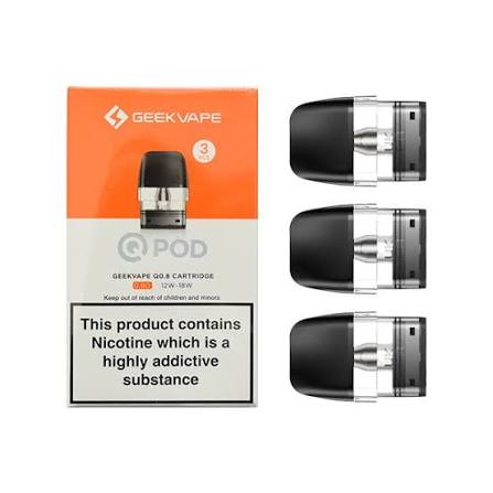 Geekvape Q Replacement Pod (Pack Of 3) - 0.4 Ohm