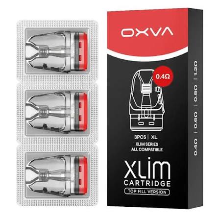 Oxva Xlim Top Fill V3 Replacement Pods (Pack of 3) - 0.4 Ohm