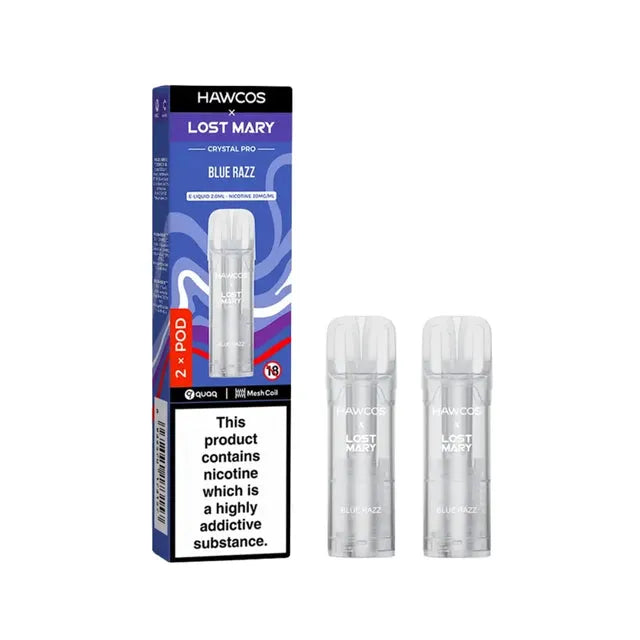 Hawcos x Lost Mary Crystal Pro Prefilled Pods
