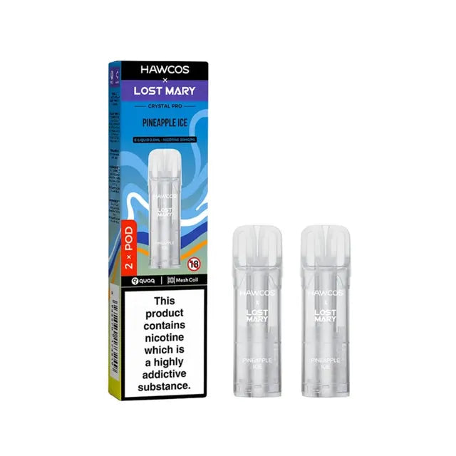 Hawcos x Lost Mary Crystal Pro Prefilled Pods